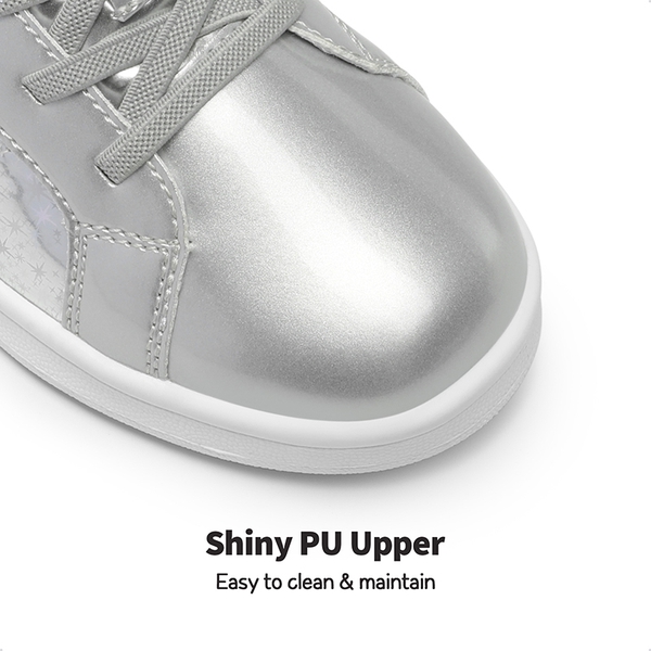 [Storybook DiscoStar] Shiny Star Pattern Sneakers - SILVER - 2